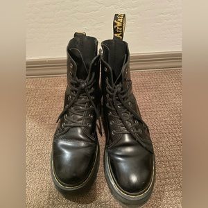 Black Jadon Platform Dr. Martens